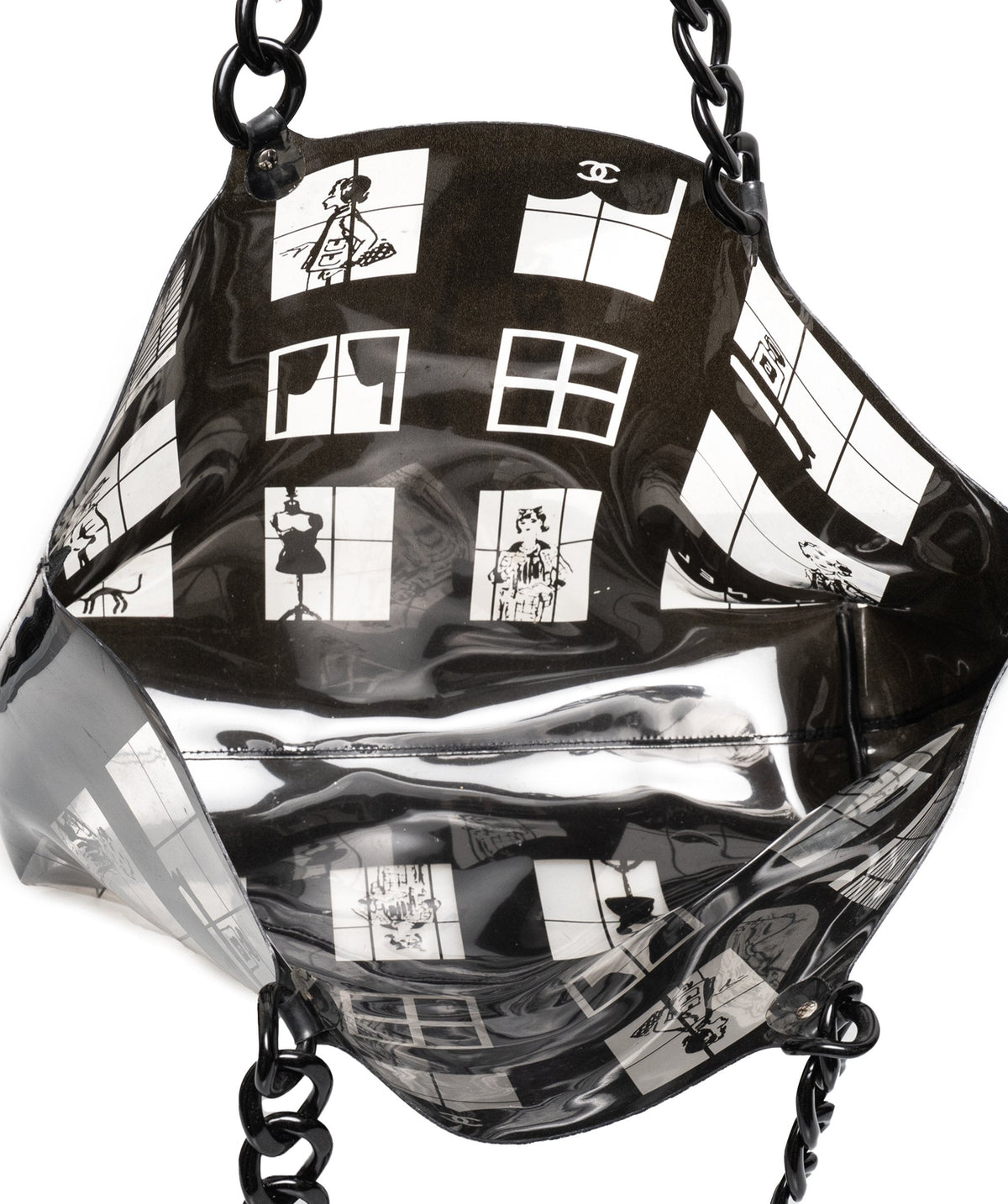 Chanel Vintage Coco Window Tote - AWL1618 - image 14