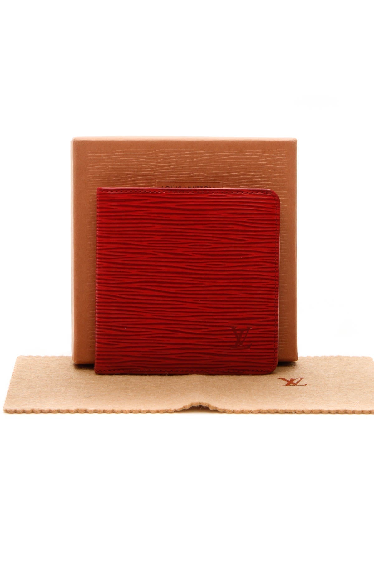 Vintage Epi Billfold Wallet - Red - image 10