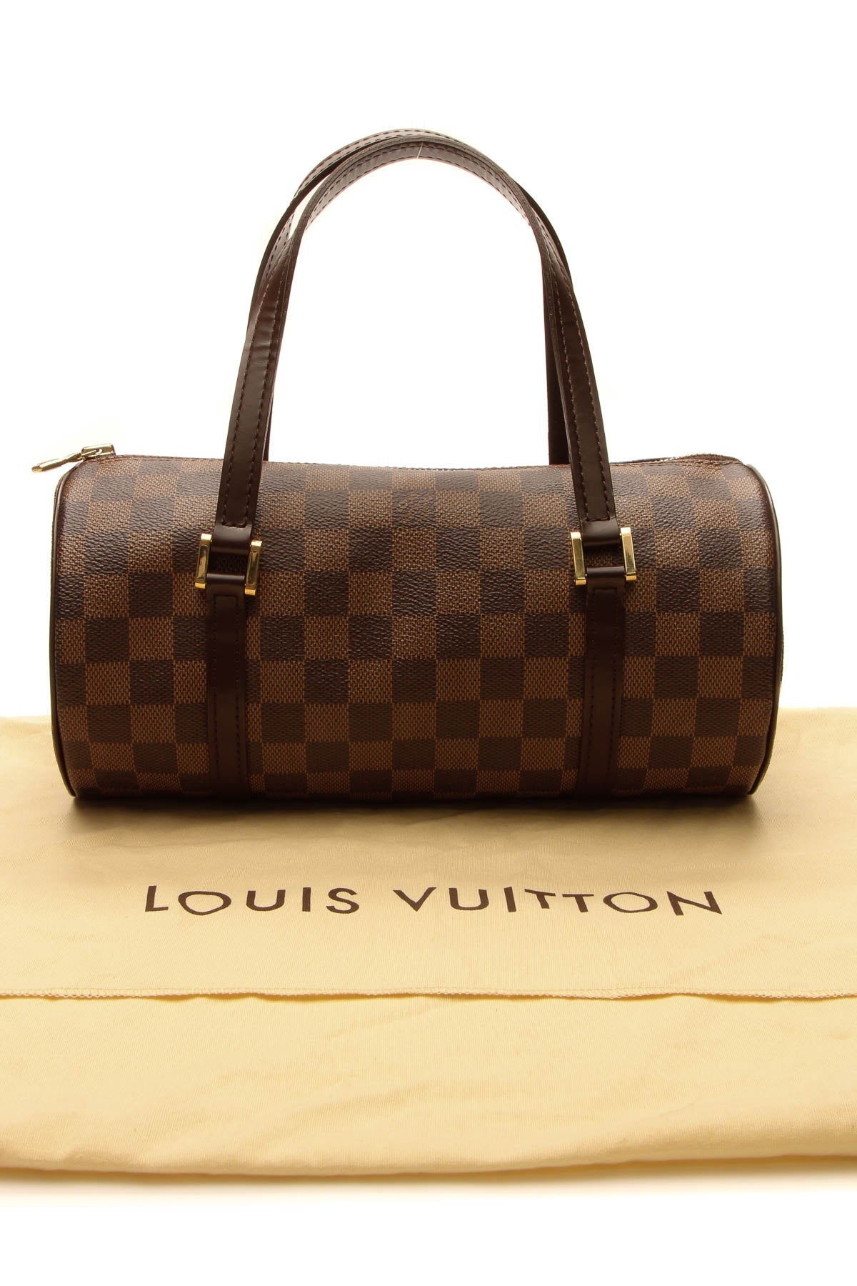 Louis Vuitton Papillon 26 Bag - Damier Ebene - photo 11