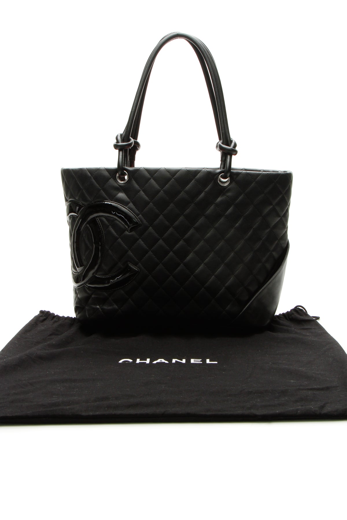 Cambon Large Tote Bag - Black - image 13