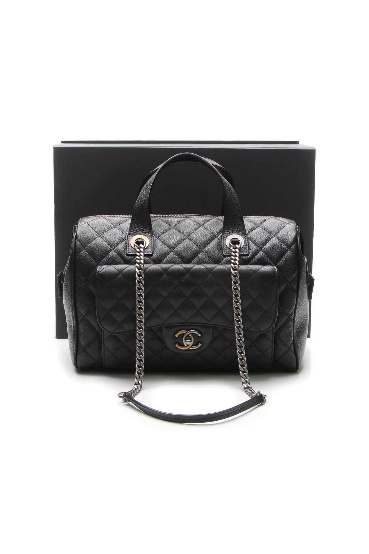Casual Pocket Bowling Bag - Black - image 12