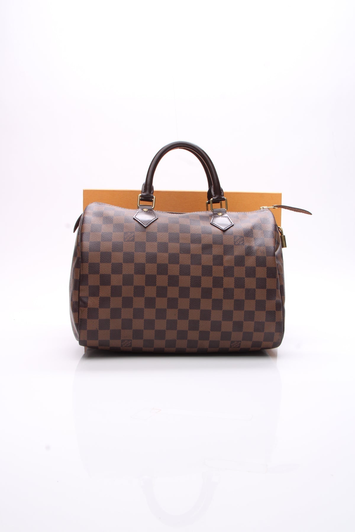 Speedy 30 Bag - Damier Ebene - image 11