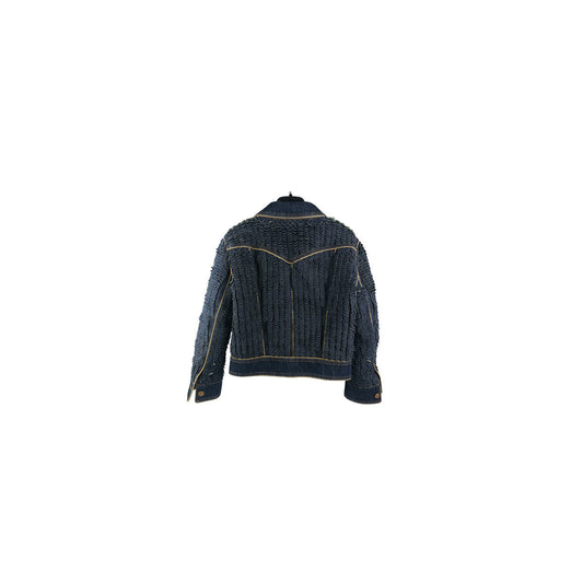 Chanel Button Denim Jacket - Size 36 - photo 2