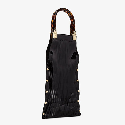 Fendi Patent Leather Shopper - photo 2