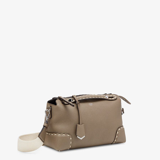 Fendi Full Grain Leather Boston Bag - photo 2