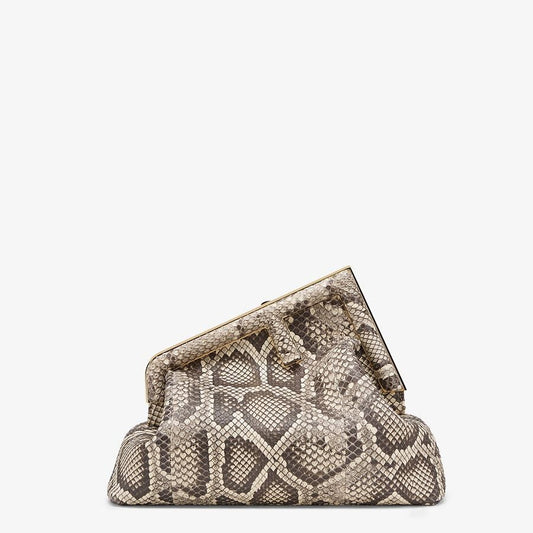 Fendi Medium Python Leather Bag - photo 2