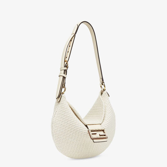 Fendi Small Croissant Cotton Bag - photo 2