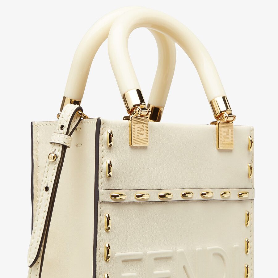 Fendi White Leather Mini Bag - photo 5