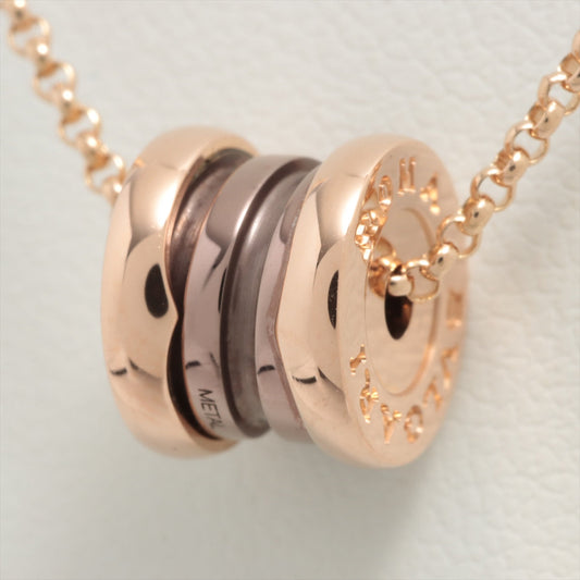 Bvlgari Mini B.Zero 1 Necklace Bronze Rose Gold Ceramic - photo 2
