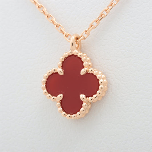 Van Cleef & Arpels Sweet Alhambra Carnelian Necklace - photo 2