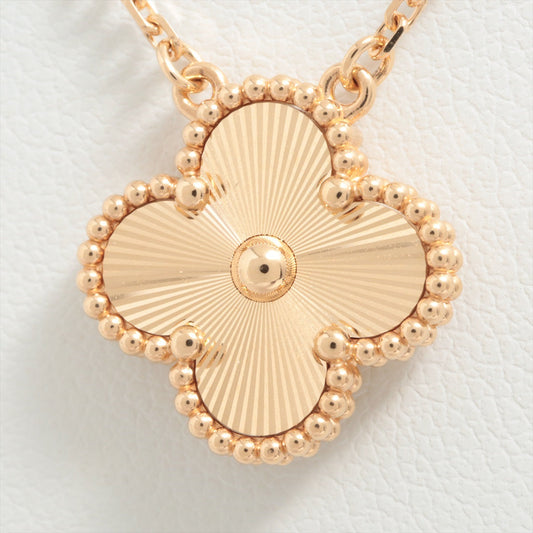 Van Cleef & Arpels Vintage Alhambra Guilloche Gold 2023 Necklace - photo 2