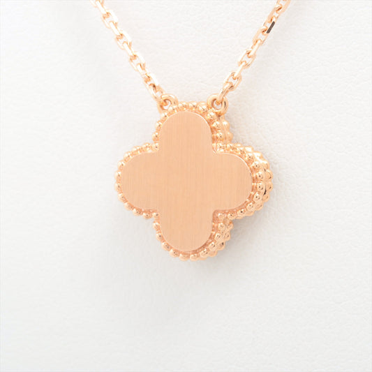 Van Cleef & Arpels Vintage Alhambra Rhodonite Holiday 2021 diamond Necklace - photo 2