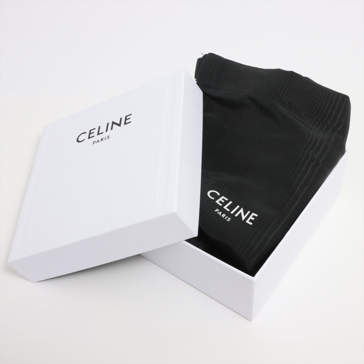 ITEM 2 - CELINE Medium Triomphe Belt 75 Black - photo 7