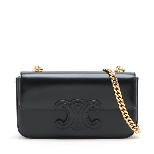 CELINE Triomphe Leather Chain shoulder bag - photo 2