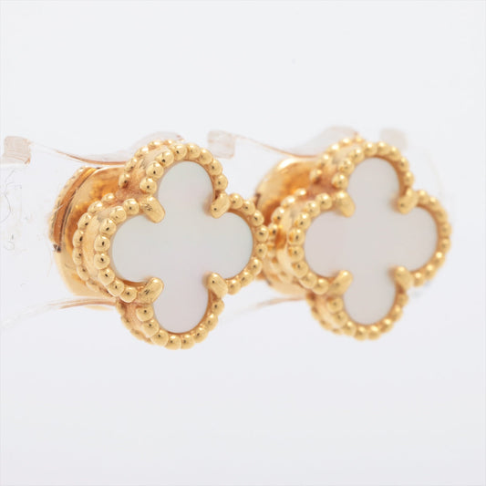 Van Cleef & Arpels Sweet Alhambra Mother of Pearl MOP Earrings - photo 2