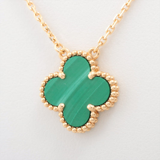 Van Cleef & Arpels Vintage Alhambra Malachite Necklace - photo 2