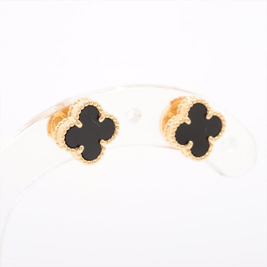 Van Cleef & Arpels Sweet Alhambra Onyx Earrings - Feb 2024 - photo 2