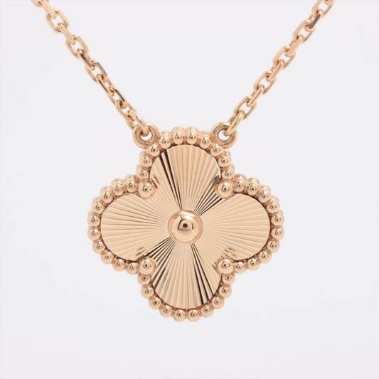 Van Cleef & Arpels Vintage Alhambra Yellow Guilloche Necklace 2025 - photo 2