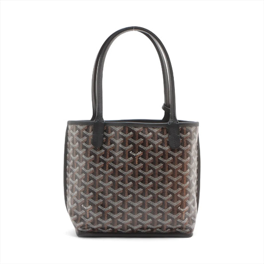 Goyard Anjou Mini leather Tote Black - photo 2