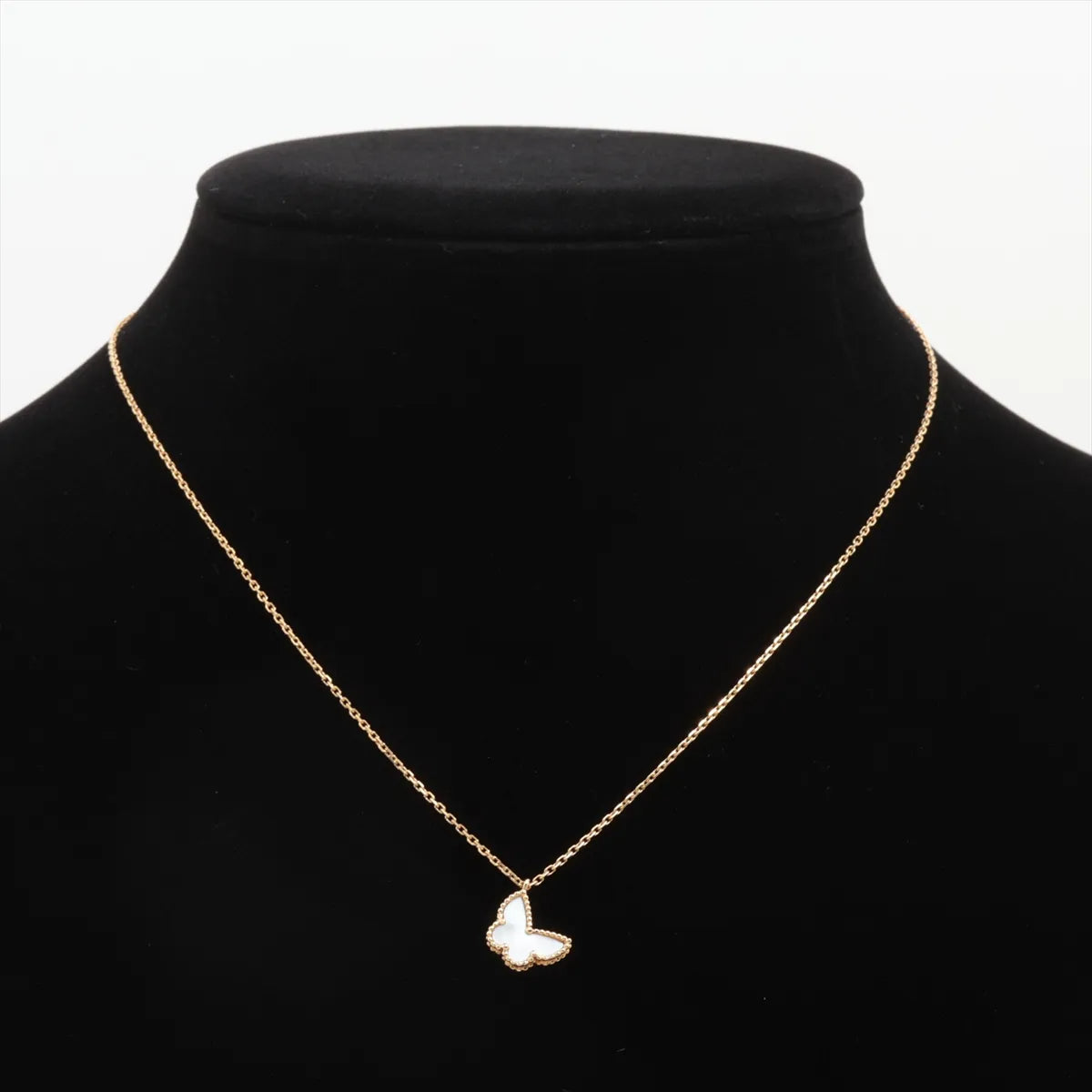 Van Cleef & Arpels Sweet Alhambra Butterfly Mother of Pearl Necklace - photo 5
