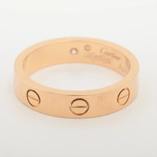 Cartier Love Ring Small Model One Damond Ring Size 51 - photo 2