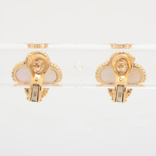 Van Cleef & Arpels Vintage Alhambra Mother of Pearl Earrings - photo 2