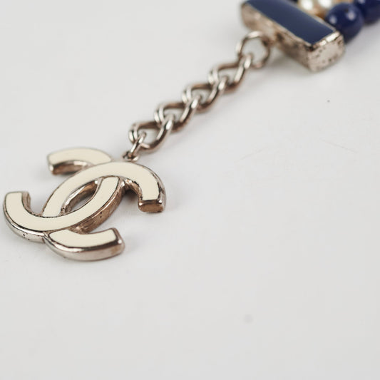 Chanel Costume Pearl Bracelet (Blue/White) - photo 2