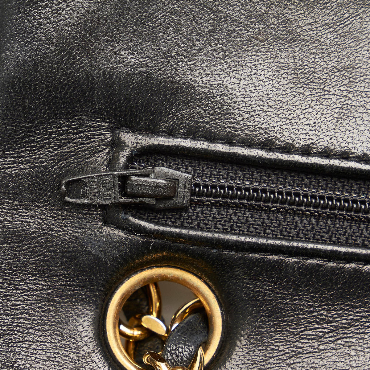 Chanel Classic Small Lambskin Leather Double Flap Bag - image 9