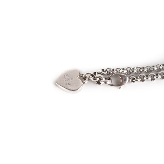 Gucci Silver Sterling Padlock Bracelet - photo 2