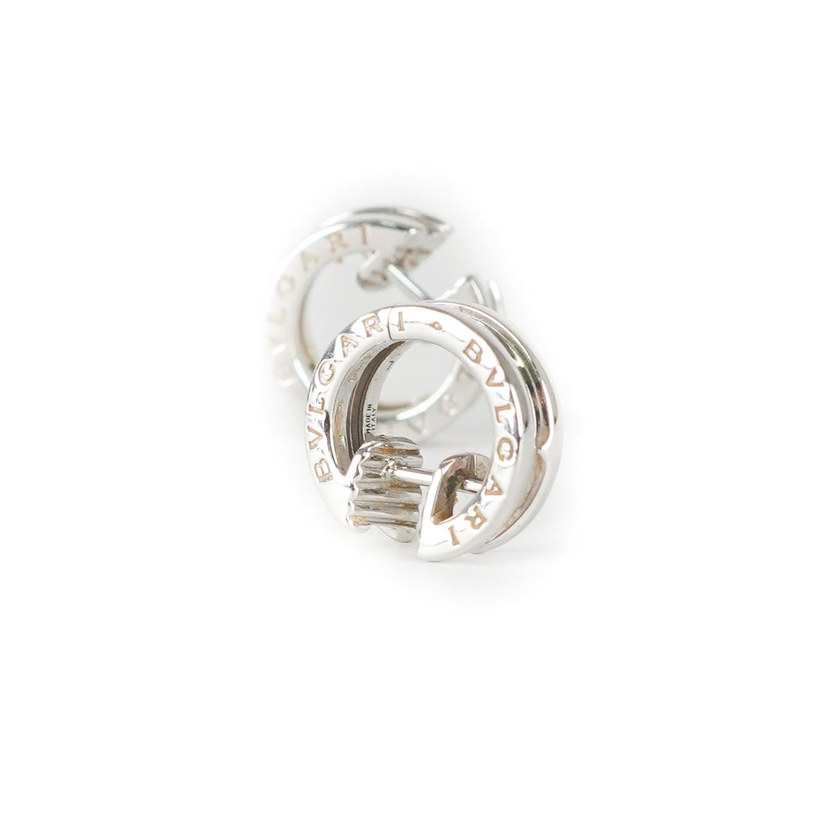 Bvlgari B-zero 18k White Gold Earrings - photo 9