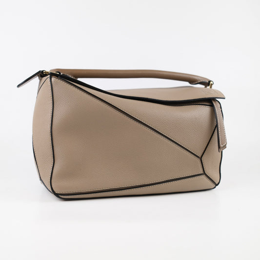 Loewe Puzzle Bag Medium Sand - photo 2