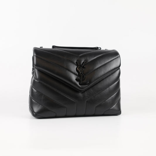 Saint Laurent Small Lou Lou Black Lambskin - photo 2