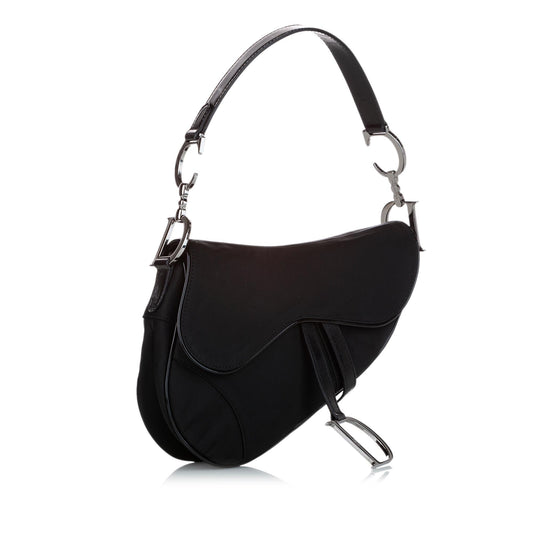 Dior Canvas Saddle Bag - image 2