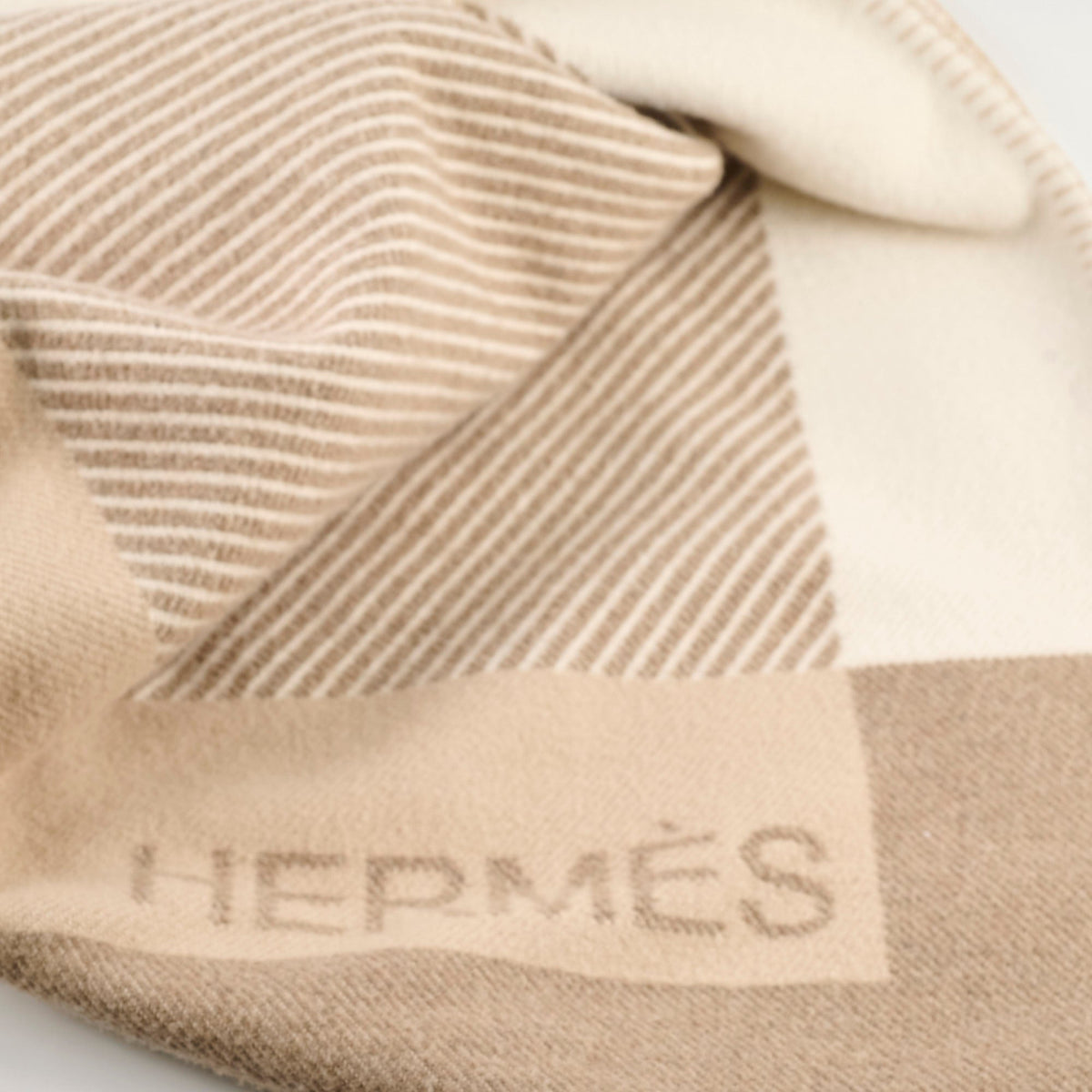 Hermes Wool Cashmere H Riviera Blanket - photo 9