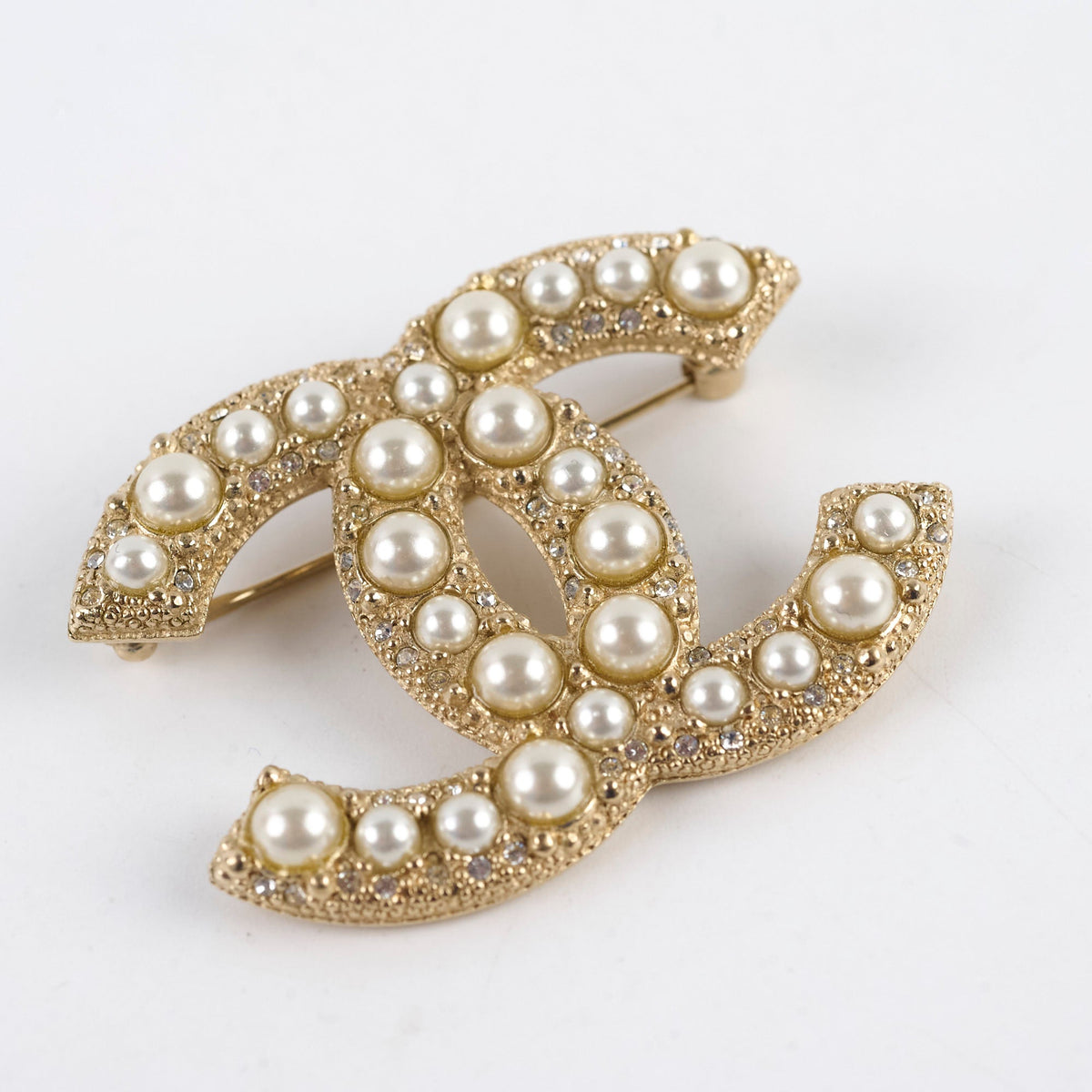 Chanel Pearl Gold Brooch Costume Jewellery - photo 5