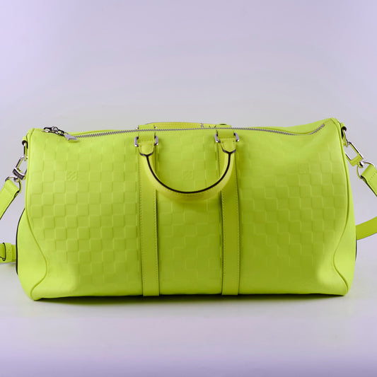 Louis Vuitton Keepall 45 Florescent Yellow - photo 2