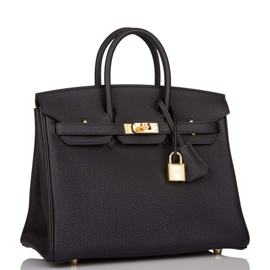 Hermès Black Togo Birkin 25cm Gold Hardware - photo 2