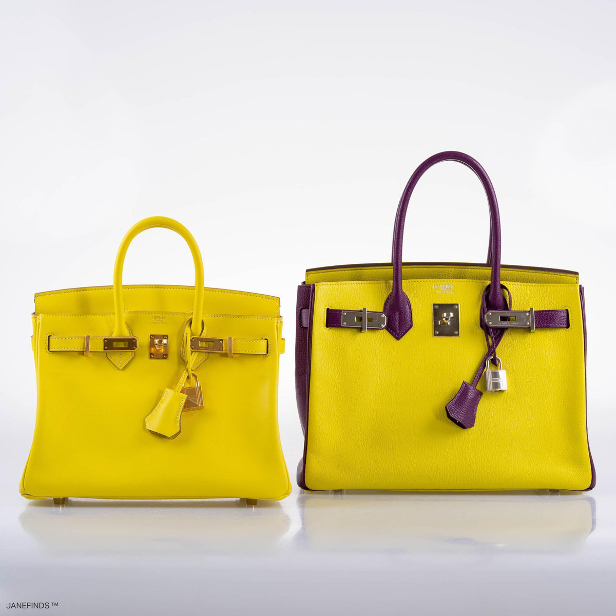 Hermès Birkin 25 Lime Swift Leather Gold Hardware - 2019, D - photo 13
