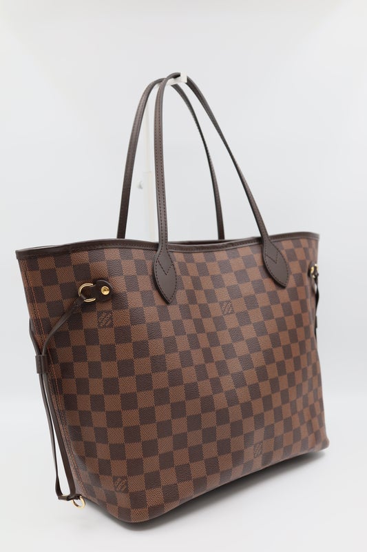 Louis Vuitton Neverfull MM Ebene with Pouch