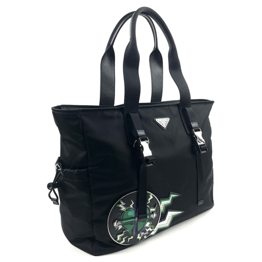 Prada x Universal Frankenstein Montagna Nylon Tote - photo 2
