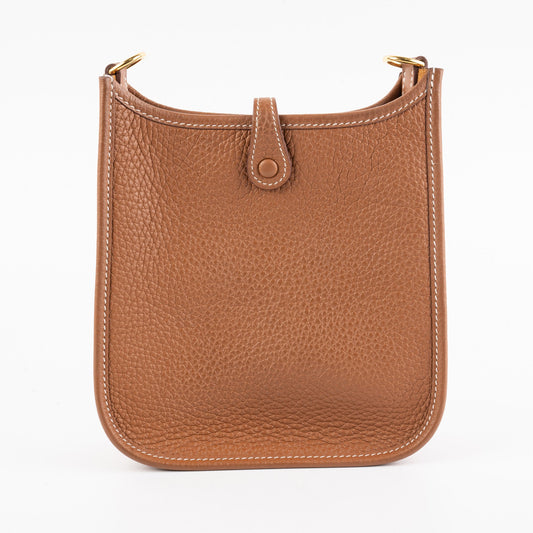 Hermes Mini TPM Evelyn Gold 2023 - photo 2