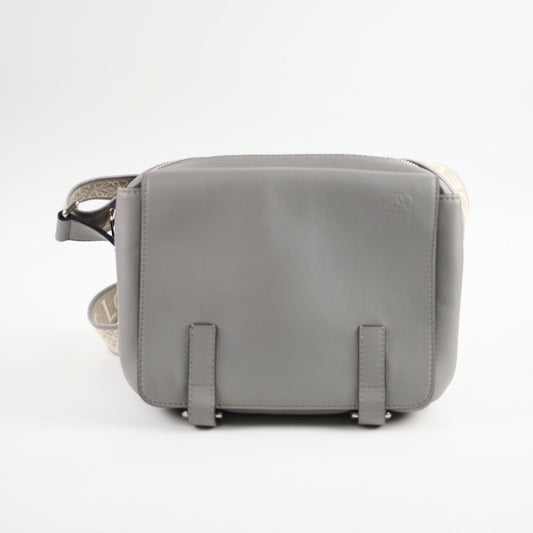 Loewe Military Messenger Crossbody Bag Grey - photo 2