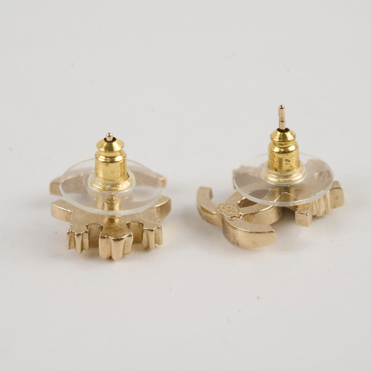 Chanel CC Crystal Earrings Costume Jewellery - photo 3