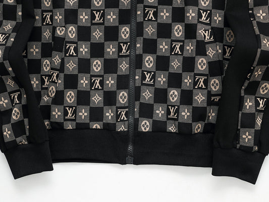 Louis Vuitton Damier Monogram Jacquard Tracksuit Black - photo 2