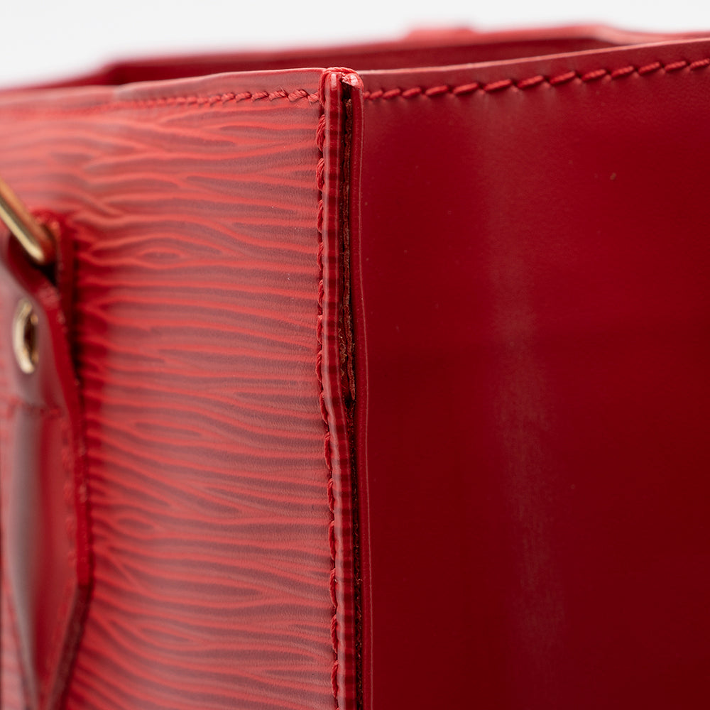 Louis Vuitton Epi Leather Sac Plat Tote - image 12
