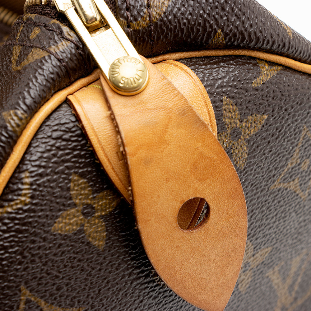 Louis Vuitton Monogram Canvas Speedy 35 Satchel - image 16