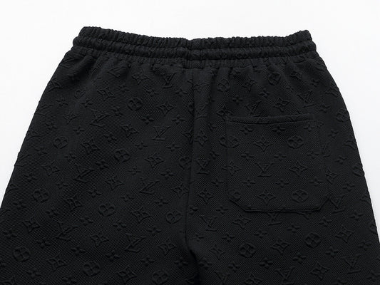 Louis Vuitton Monogram Embossed Technical Tracksuit Black - photo 2