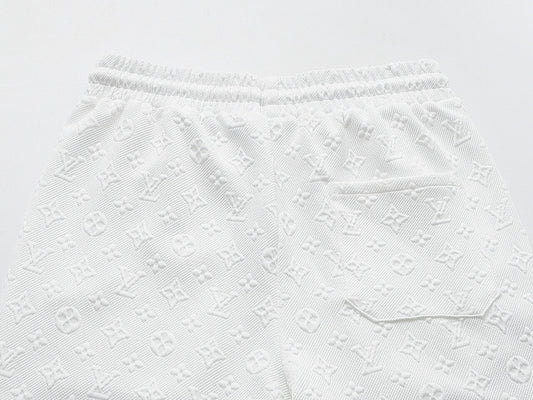 Louis Vuitton Monogram Embossed Technical Tracksuit White - photo 2