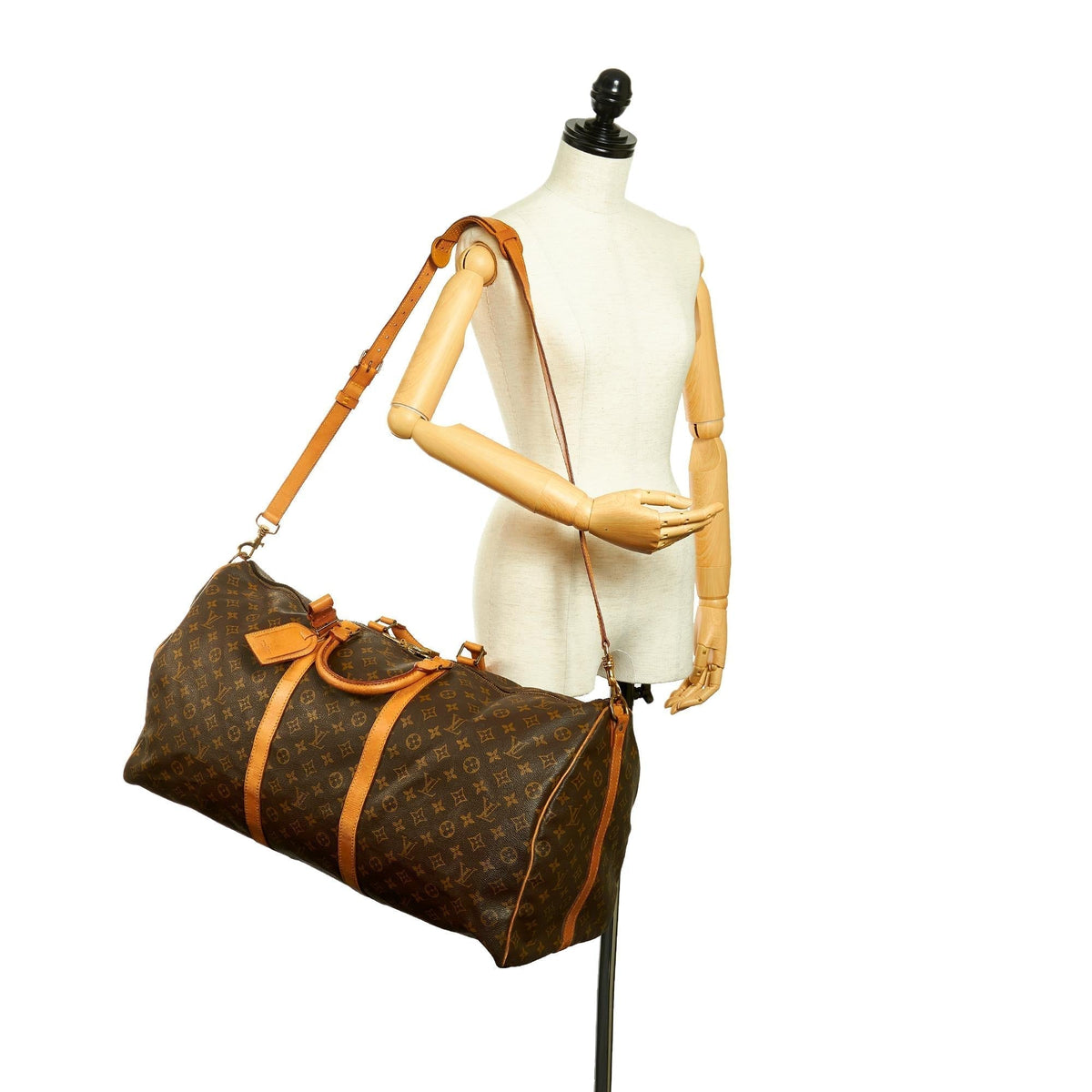 Louis Vuitton Monogram Keepall Bandouliere 60 - image 13
