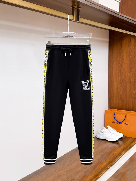 Louis Vuitton Oversized LV Patch Monogram Tape Tracksuit Black - photo 2